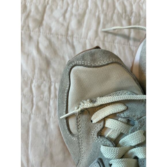 New Balance Women's 574 Gray Beige Sparkly Size 9 - Picture 7 of 8